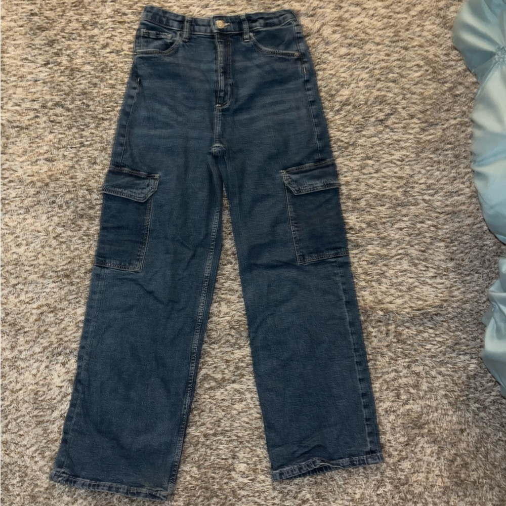 H&M Girls Cargo Jeans
